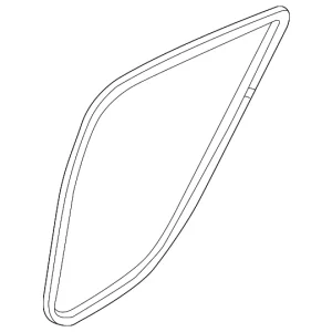 Weather-Strip On Body - Mazda (GHK1-68-913)