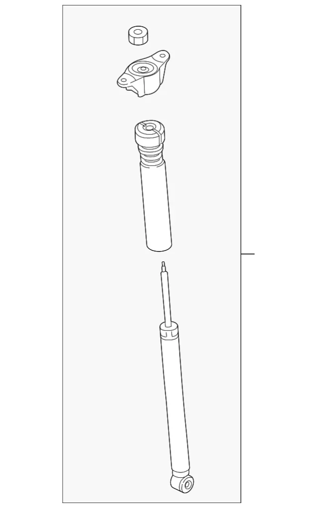 Shock Assembly - Mazda (DH5C-28-910C)