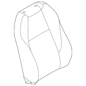 Seat Back Cover - Mazda (DNB4-88-131-27)