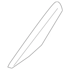 Side Molding - Mazda (BN8V-50-8V6)