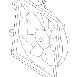 Fan Assembly - Mazda (KLG4-15-035A)