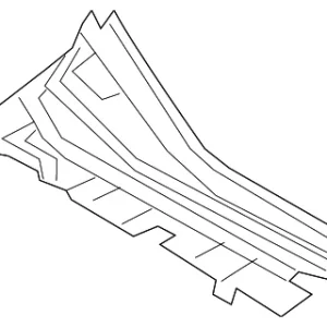 Cowl Grille - Mazda (BGCE-50-7R0A)