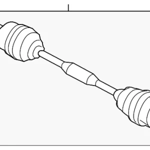 Axle Assembly - Mazda (MA04-25-500B)
