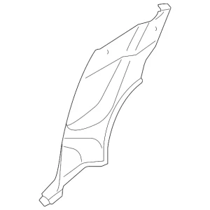 Lower Trim Panel - Mazda (FE01-68-58YF-02)
