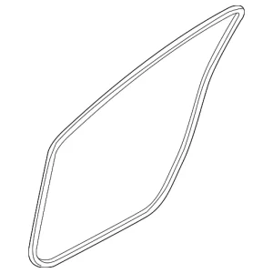 Weather-Strip On Body - Mazda (GRT6-68-911C)