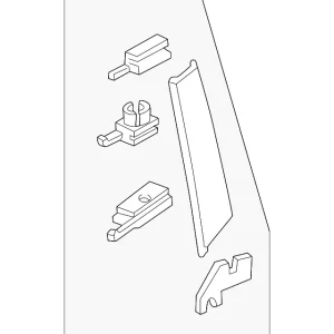 Pillar Molding - Mazda (T001-50-H20E)