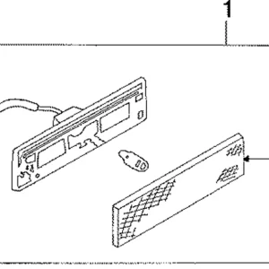 Marker Lamp Assembly - Mazda (8BF5-51-120)
