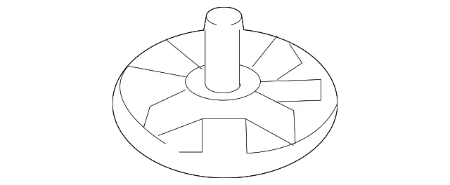 Spare Retainer - Mazda (KD33-56-960A)
