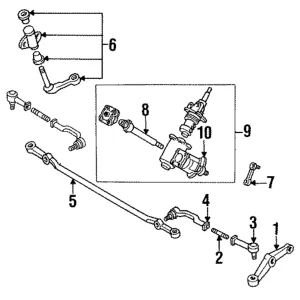 Gear Assembly - Mazda (UB39-32-110B)