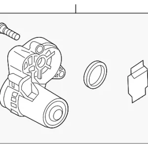 Prk Brake Actuator - Mazda (BCYA-26-8EX)