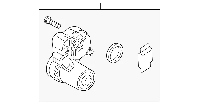 Prk Brake Actuator - Mazda (BCYA-26-8EX)