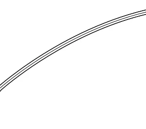 Instrument Panel Outer Seal - Mazda (GRF5-55-161)