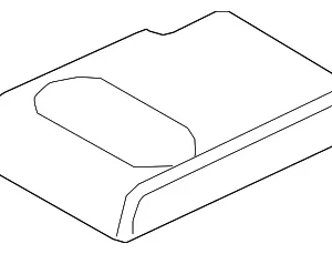 Armrest Cover - Mazda (BLW3-88-3B1A-02)