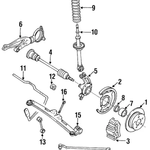 Rotor - Mazda (FB05-26-251A)