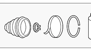 Inner Boot - Mazda (FTU2-22-540)