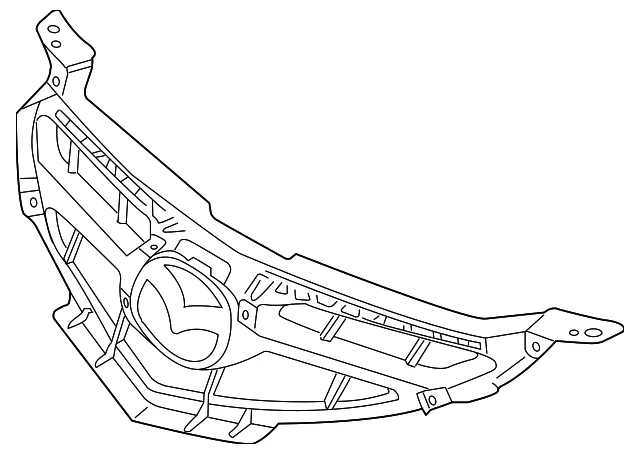 Grille Assembly - Mazda (BR5V-50-710B-91)