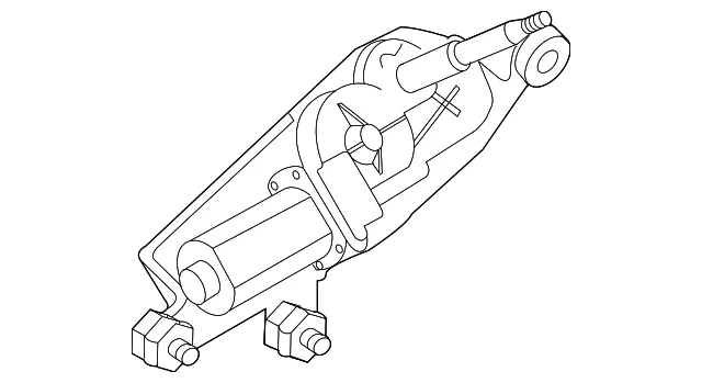 Wiper Motor - Mazda (EG21-67-450C)