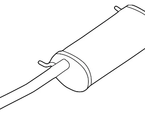Muffler - Mazda (FS70-40-100A)