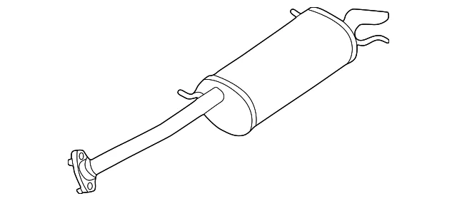 Muffler - Mazda (FS70-40-100A)
