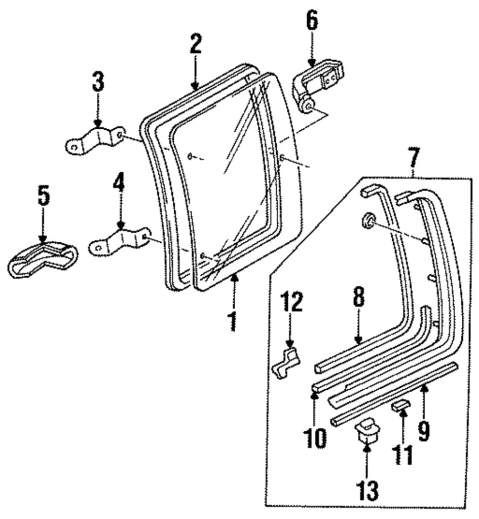 Protector Bracket - Mazda (UB54-50-814)