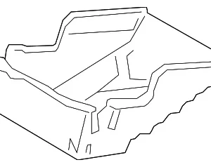 Lower Case - Mazda (BP8P-61-A03)