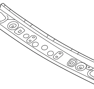 Windshield Header - Mazda (KD53-70-640)