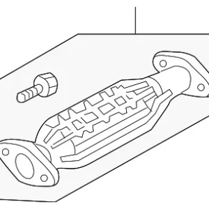 Catalytic Converter - Mazda (AJ40-20-60X)