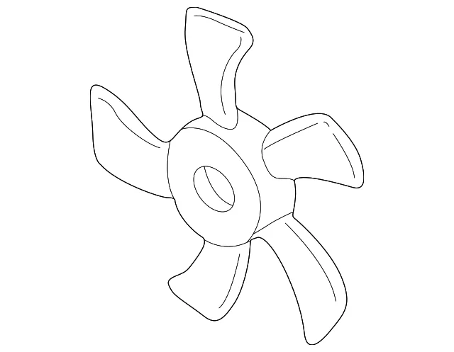 Fan Blade - Mazda (B595-15-140)