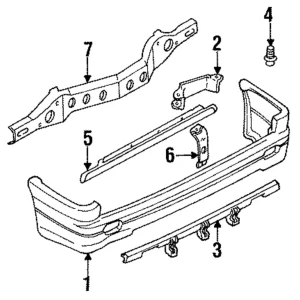 Bumper Cover - Mazda (L001-50-221B-BB)