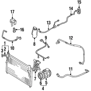 Suction Hose - Mazda (LB40-61-462)