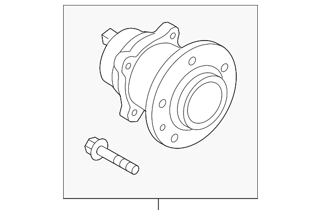 Hub Assembly - Mazda (NF47-33-04X)