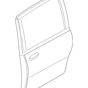 Door Shell - Mazda (LC64-72-020F)
