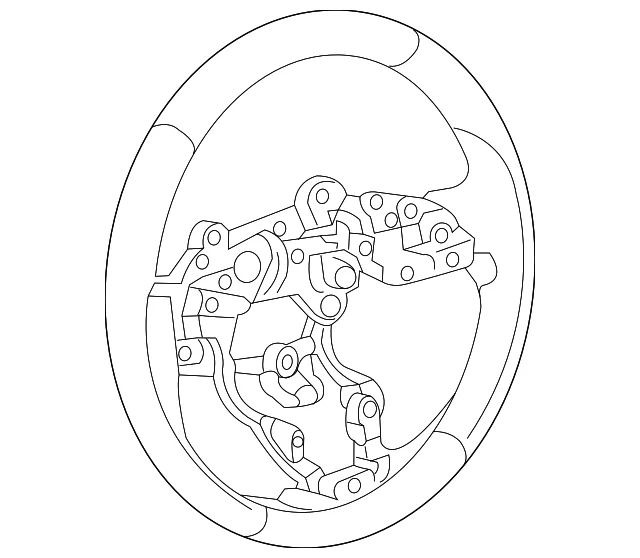Steering Wheel - Mazda (B62S-32-982-02)