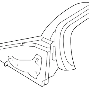 Mirror Assembly - Mazda (BN8B-69-120K-08)