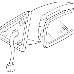 Mirror Assembly - Mazda (BJ0G-69-120A)