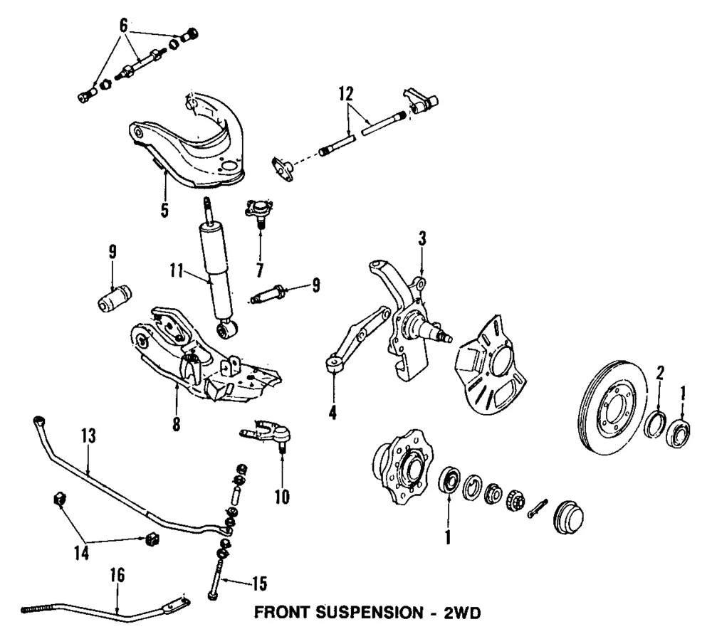 Lower Control Arm Rear Bushing - Mazda (UC86-34-460A)