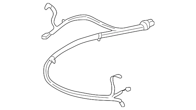 Vacuum Hose - Mazda (1FAA-61-618)