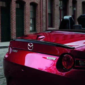 Rear Lip Spoiler - Polymetal Gray Mica (47C) - Mazda (NA5F-V4-920-SY)