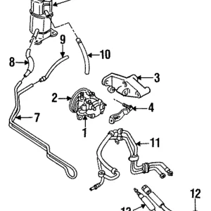 Hose - Mazda (EA01-32-684A)