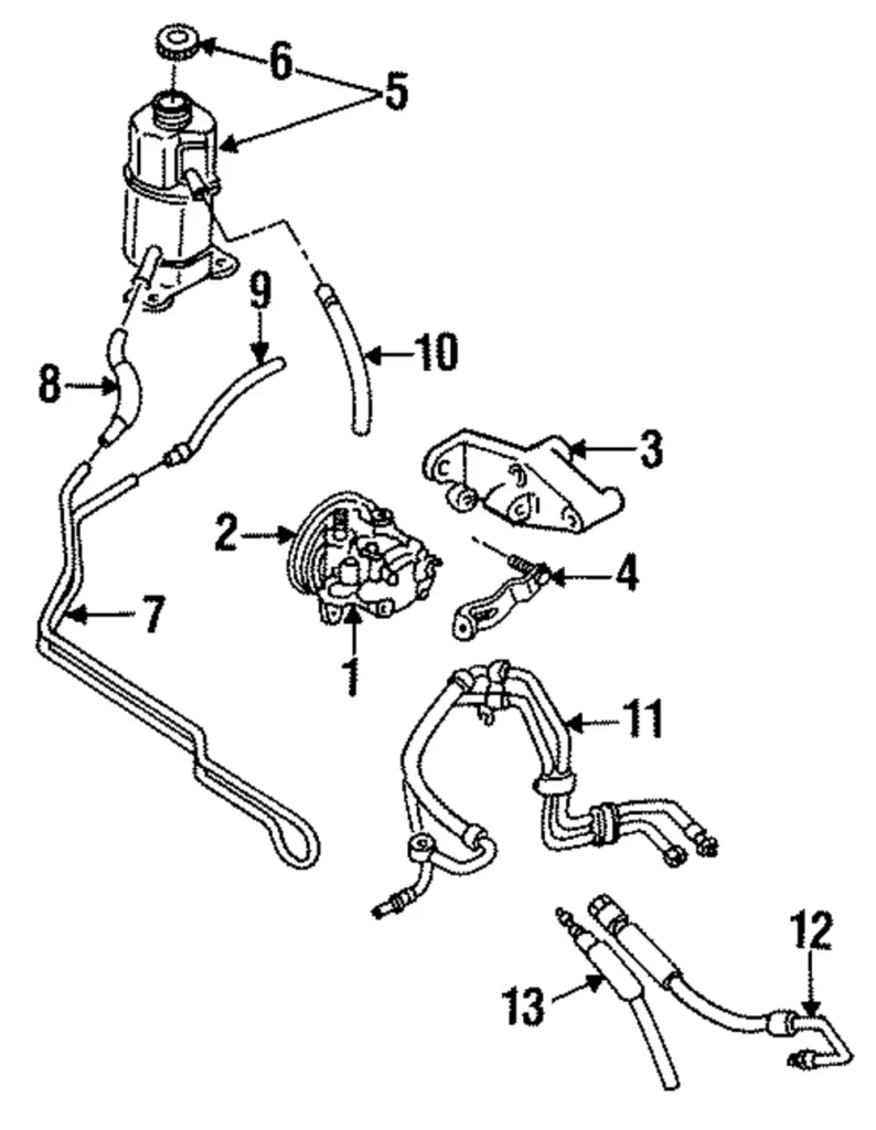 Suction Hose - Mazda (BR71-32-688)
