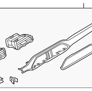 Center Panel - Mazda (TA0B-55-150B-02)