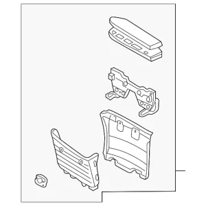 Armrest - Mazda (T001-69-396A-05)