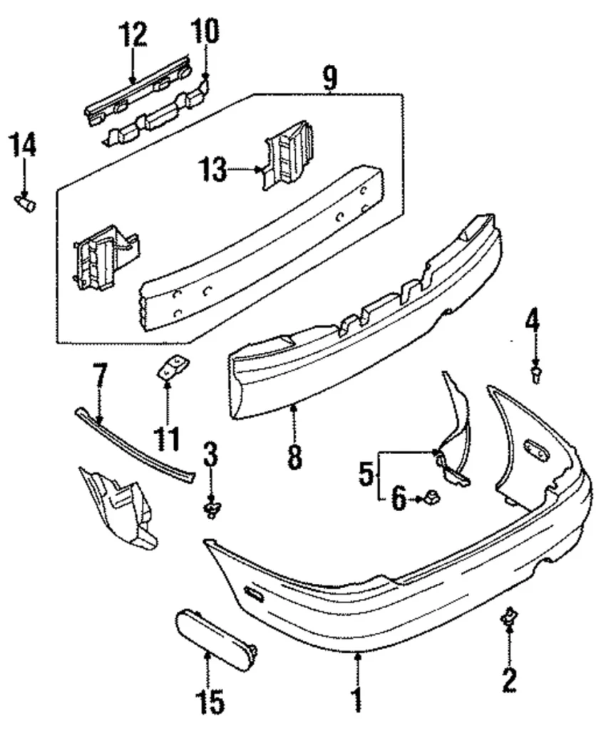 Reinforced Beam - Mazda (BC1M-50-260C)