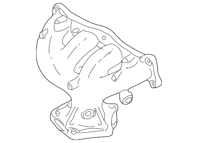 Exhaust Manifold - Mazda (ZM01-13-450A)