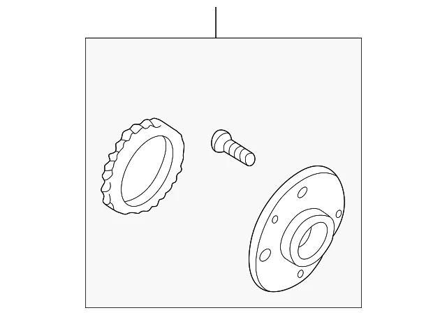 Hub Assembly - Mazda (B603-26-15XC)