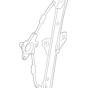 Window Regulator - Mazda (F151-59-590E)