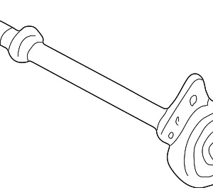 Intermediate Shaft - Mazda (ZZC0-25-700)
