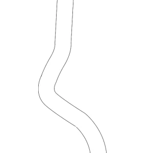 Lower Hose - Mazda (LF50-15-186G)
