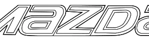 Nameplate - Mazda (GHK1-51-711)