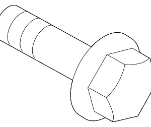 Cross-Member Lower Bolt - Mazda (9946-30-875)